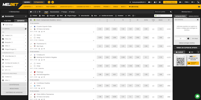 Bets resultado