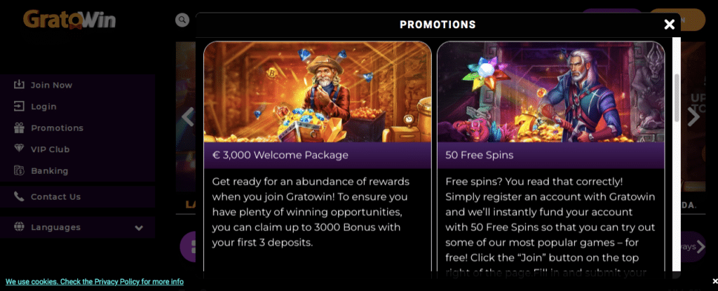 Casino betting online